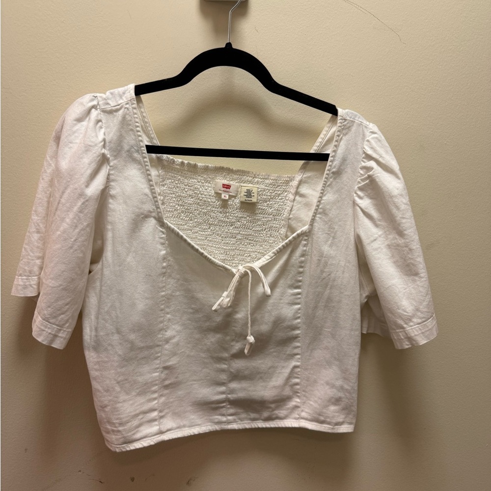 Levi's Women's Hazel Smocked Top
